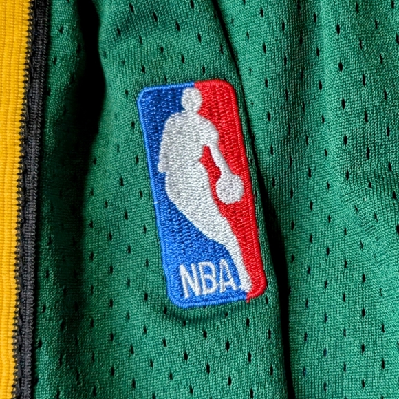 RARE!! Seattle Supersonics NBA Basketball Shorts 80s/90s Vintage Adidas Sonics - Picture 6 of 9